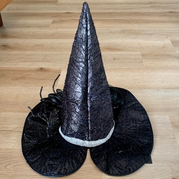 Sdsaena Deluxe High Halloween Witch Hat - Black - Picture 2 of 11